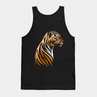 Tribal tiger Tank Top